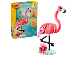 LEGO CREATOR 3in1 31170 Animali selvatici: fenicottero rosa