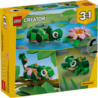LEGO CREATOR 3in1  Tartaruga con fiore di ninfea