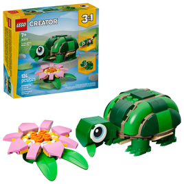 LEGO CREATOR 3in1  Tartaruga con fiore di ninfea