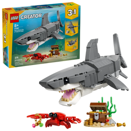 LEGO CREATOR 31381 3in1 Squalo con scrigno del tesoro