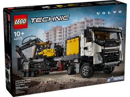 LEGO TECHNIC 42175 Autocarro Volvo FMX ed Escavatore elettrico EC230 AGOSTO