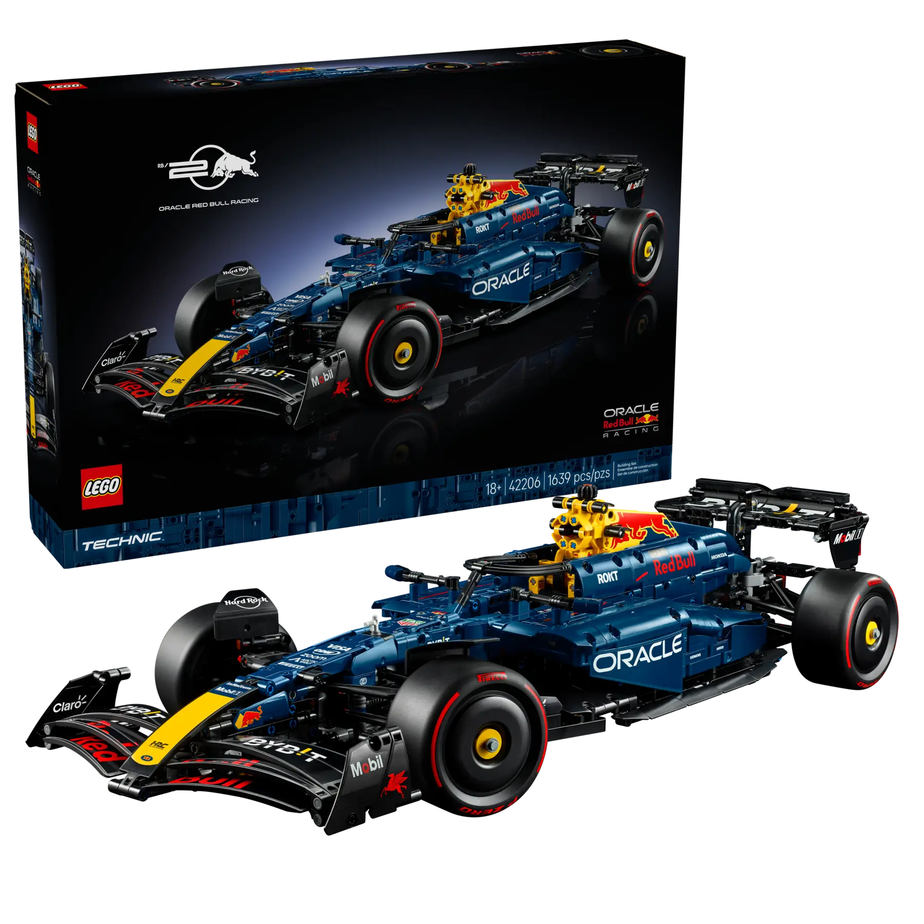 Bubu① J726 LEGO TECHNIC 42206 Monoposto F1 Oracle Red Bull Racing RB20