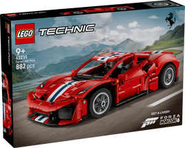 LEGO TECHNICH 42235 Auto Ferrari 488 PISTA USCITA AGOSTO