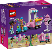 LEGO FRIENDS 42643 Bancarella di zucchero filato e scooter