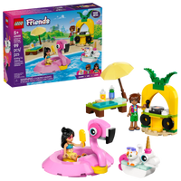 LEGO FRIENDS 42658 42658 Pool Party con unicorno e fenicottero