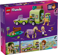 LEGO FRIENDS 42695 Rimorchio per cavallo e puledro
