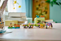 LEGO FRIENDS 42695 Rimorchio per cavallo e puledro