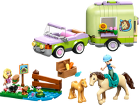 LEGO FRIENDS 42695 Rimorchio per cavallo e puledro