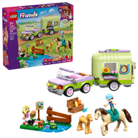 LEGO FRIENDS 42695 Rimorchio per cavallo e puledro