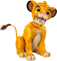 LEGO DISNEY 43247 Giovane Simba, Re Leone