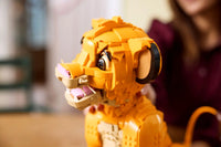 LEGO DISNEY 43247 Giovane Simba, Re Leone