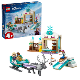 LEGO DISNEY 43256 Avventura sulla slitta di Anna