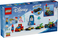 LEGO DISNEY 43266 Toy Story: Treno e Auto RC celebrativi
