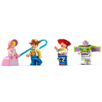 LEGO DISNEY 43266 Toy Story: Treno e Auto RC celebrativi