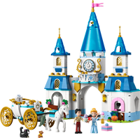 LEGO DISNEY 43275 Castello e carrozza di Cenerentola