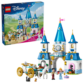 LEGO DISNEY 43275 Castello e carrozza di Cenerentola