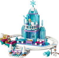 LEGO DISNEY 43281 Castello di ghiaccio di Elsa e avventura sulla neve