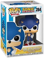 FUNKO POP Sonic the Hedgehog Sonic w/Emerald 284