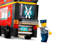 LEGO CITY 60407 Autobus turistico rosso a due piani