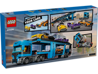 LEGO CITY 60408 Camion trasportatore con auto sportive