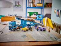 LEGO CITY 60408 Camion trasportatore con auto sportive