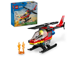 LEGO CITY 60411 Elicottero dei pompieri