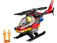 LEGO CITY 60411 Elicottero dei pompieri