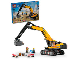 LEGO CITY 60420 Escavatore da cantiere giallo
