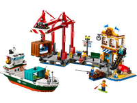 LEGO CITY 60422 Porto e nave merci