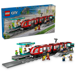 LEGO CITY 60423 Tram e fermata del tram
