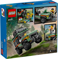 LEGO CITY 60447 Fuoristrada di montagna 4x4