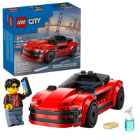 LEGO CITY 60448 Auto sportiva rossa