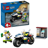 LEGO CITY 60455  Inseguimento della moto della Polizia