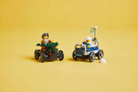LEGO CITY 60459 Pack veicoli da corsa: aereo contro letto d’ospedale