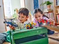 LEGO CITY 60462 Elicottero, autopompa e sottomarino