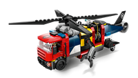 LEGO CITY 60462 Elicottero, autopompa e sottomarino