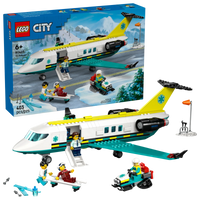LEGO CITY 60465 Aereo ambulanza di emergenza