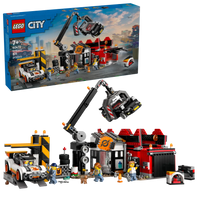 LEGO CITY 60472 Sfasciacarrozze con auto