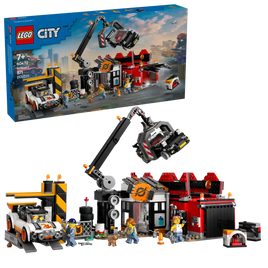 LEGO CITY 60472 Sfasciacarrozze con auto