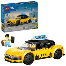 LEGO CITY 60487 Taxi giallo