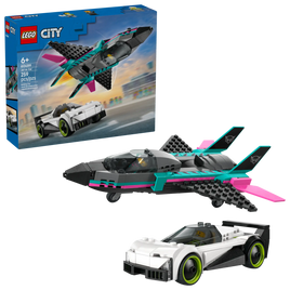 LEGO CITY 60489 Jet contro Auto sportiva USCITA GENNAIO