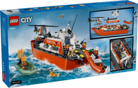 LEGO CITY 60504 Motoscafo di soccorso ed elicottero della Guardia Costiera