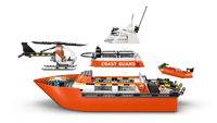 LEGO CITY 60504 Motoscafo di soccorso ed elicottero della Guardia Costiera
