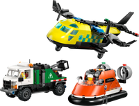 LEGO CITY  60508 Remix aereo, camion di servizio e hovercraft USCITA GENNAIO