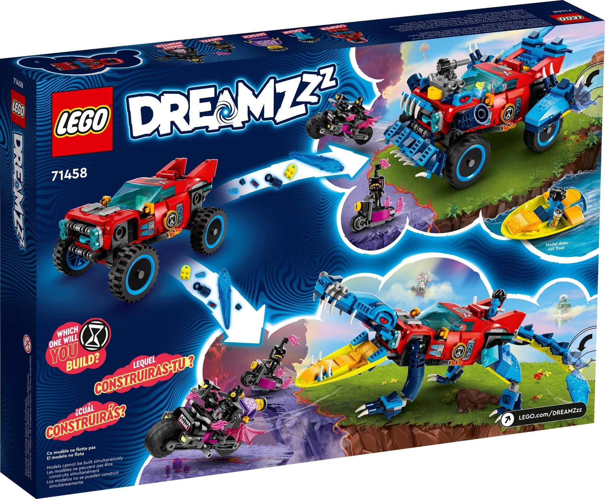 LEGO® DREAMZzz™ 71458 Auto-Coccodrillo