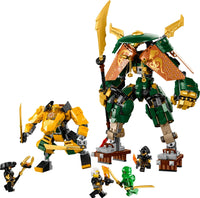 LEGO NINJAGO® 71794 Team Mech Ninja di Lloyd e Arin