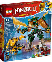 LEGO NINJAGO® 71794 Team Mech Ninja di Lloyd e Arin