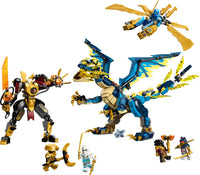 LEGO NINJAGO® 71796 Dragone elementare vs. Mech dell’Imperatrice