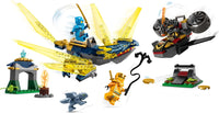 LEGO NINJAGO® 71798 Nya e Arin: battaglia per il piccolo drago