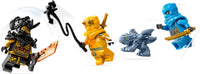 LEGO NINJAGO® 71798 Nya e Arin: battaglia per il piccolo drago